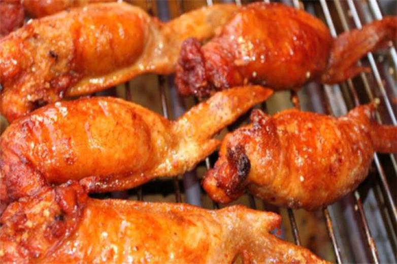 步鸡稻鸡翅包饭